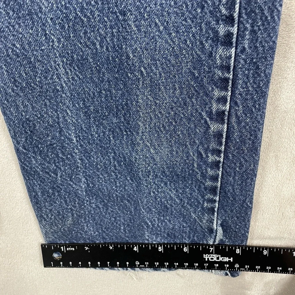 Vtg Levis 505 Jeans Mens 36x32 (fit 34x31) Y2K 2000s Whisker Fade Dark Wash